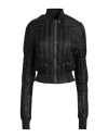 Rick Owens Woman Puffer Black Size 4 Polyamide In Black