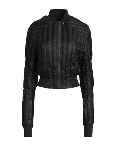 Rick Owens Woman Puffer Black Size 4 Polyamide