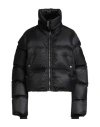 Rick Owens Woman Puffer Black Size 4 Polyamide, Virgin Wool