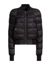 Rick Owens Nylon Down Jacket In Black