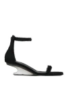 Rick Owens Woman Sandals Black Size 8 Leather