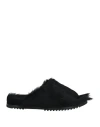 Rick Owens Woman Sandals Black Size 7 Leather
