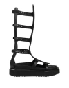 RICK OWENS RICK OWENS WOMAN SANDALS BLACK SIZE 8 LEATHER