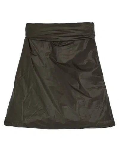 Rick Owens Woman Scarf Dark Green Size 10 Polyamide