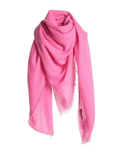 Rick Owens Woman Scarf Fuchsia Size - Cashmere In Pink