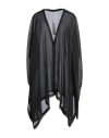 Rick Owens Woman Shirt Black Size Onesize Silk