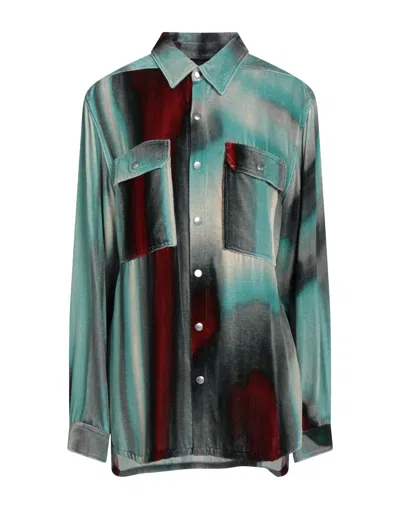 Rick Owens Shirts In Green