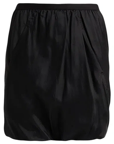 Rick Owens Woman Shorts & Bermuda Shorts Black Size 4 Cupro