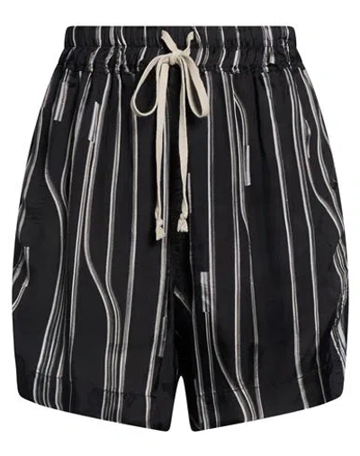 Rick Owens Woman Shorts & Bermuda Shorts Black Size 4 Cupro