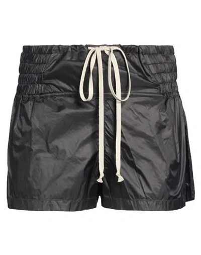 Rick Owens Solid-color Shorts In Black