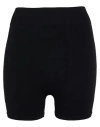 Rick Owens Woman Shorts & Bermuda Shorts Black Size L Polyamide, Elastane In Black