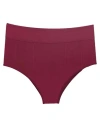 Rick Owens Woman Shorts & Bermuda Shorts Burgundy Size M Polyamide, Elastane In Red