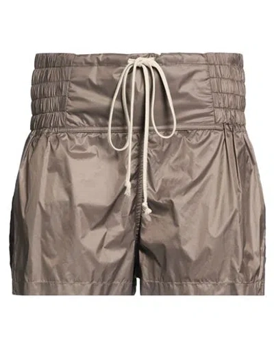 Rick Owens Woman Shorts & Bermuda Shorts Charcoal Size 4 Polyamide In Brown