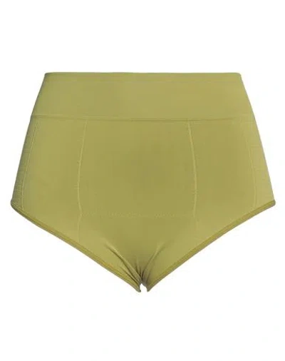 Rick Owens Woman Shorts & Bermuda Shorts Lime Green Size S Polyamide, Elastane