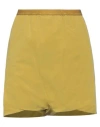 Rick Owens Woman Shorts & Bermuda Shorts Military Green Size 2 Polyamide, Elastane In Green