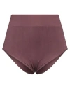Rick Owens Woman Shorts & Bermuda Shorts Plum Size S Polyamide, Elastane In Purple