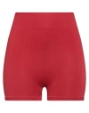 Rick Owens Woman Shorts & Bermuda Shorts Red Size S Polyamide, Elastane In Red