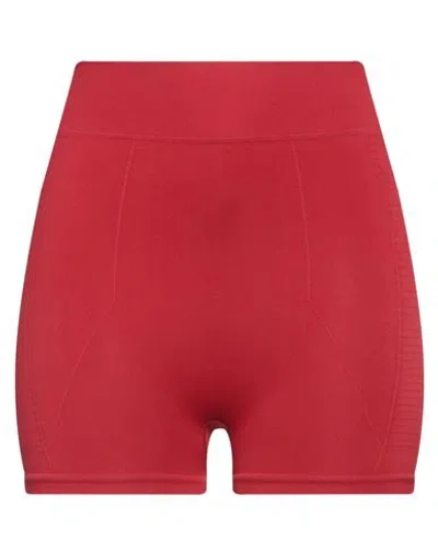 Rick Owens Woman Shorts & Bermuda Shorts Red Size S Polyamide, Elastane
