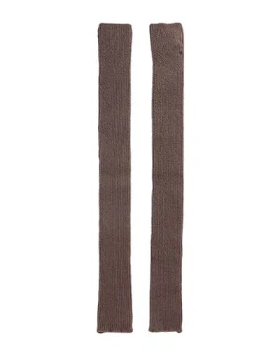 Rick Owens Woman Sports Accessory Khaki Size - Cotton, Textile Fibers In Brown