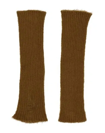 Rick Owens Woman Sports Accessory Military Green Size - Polyamide, Mohair Wool, Wool