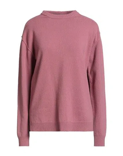 Rick Owens Woman Sweater Antique Rose Size M Cashmere, Wool In Pink