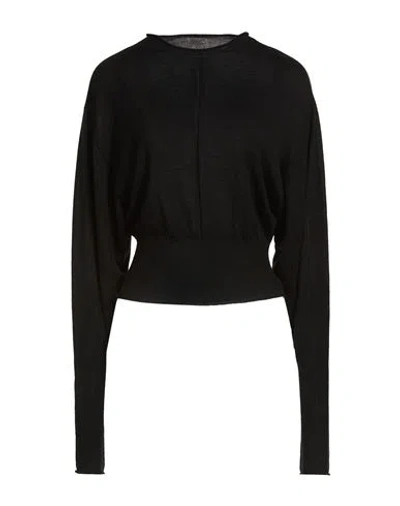 Rick Owens Woman Sweater Black Size M Cashmere
