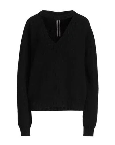 Rick Owens Woman Sweater Black Size M Virgin Wool