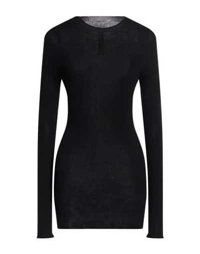 Rick Owens Woman Sweater Black Size M Virgin Wool