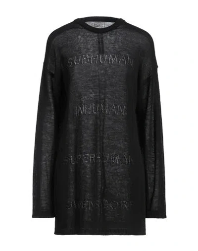 Rick Owens Woman Sweater Black Size Onesize Virgin Wool