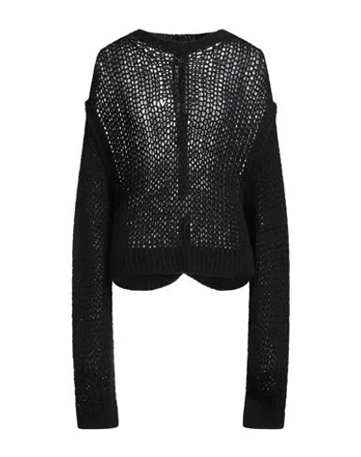 Rick Owens Woman Sweater Black Size S Cashmere, Silk
