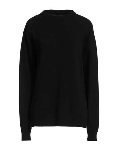 Rick Owens Woman Sweater Black Size S Cashmere, Wool