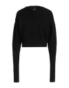 Rick Owens Woman Sweater Black Size S Cotton In Black