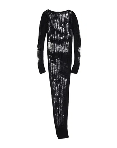 Rick Owens Woman Sweater Black Size S Polyamide, Mohair Wool, Wool In Black