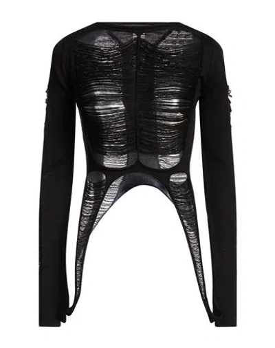 Rick Owens Woman Sweater Black Size S Virgin Wool