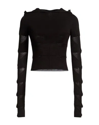 Rick Owens Woman Sweater Black Size S Virgin Wool