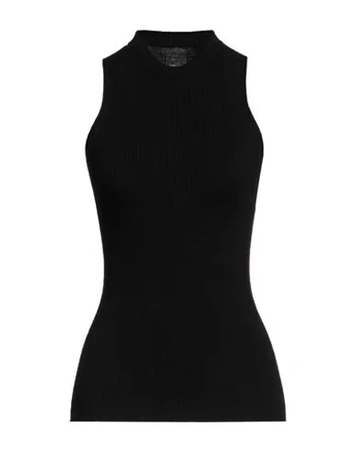 Rick Owens Woman Sweater Black Size S Viscose, Polyester