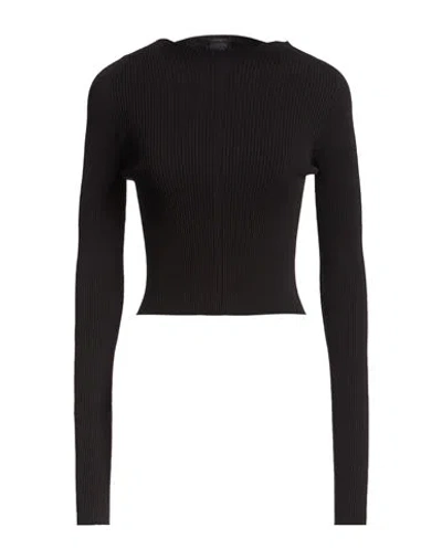 Rick Owens Woman Sweater Black Size S Viscose, Polyester