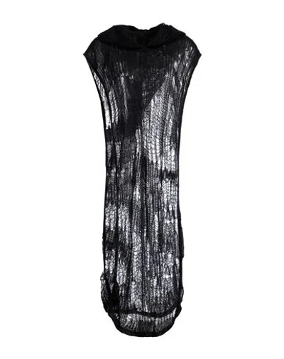 Rick Owens Woman Sweater Black Size Xs Polyamide, Mohair Wool, Wool In Black
