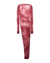 Rick Owens Woman Sweater Garnet Size S Polyamide, Mohair Wool, Wool In Red