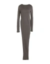 Rick Owens Woman Sweater Khaki Size M Virgin Wool In Beige