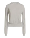 Rick Owens Woman Sweater Light Grey Size S Virgin Wool In Gray