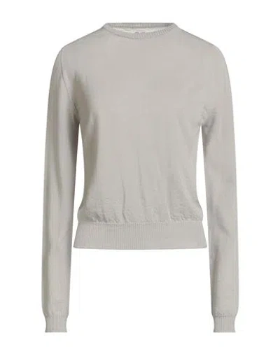 Rick Owens Woman Sweater Light Grey Size S Virgin Wool In Gray