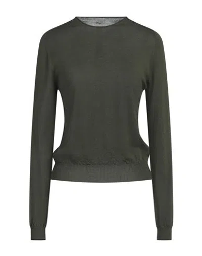 Rick Owens Woman Sweater Military Green Size M Cashmere