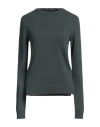 Rick Owens Woman Sweater Military Green Size S Cashmere, Wool