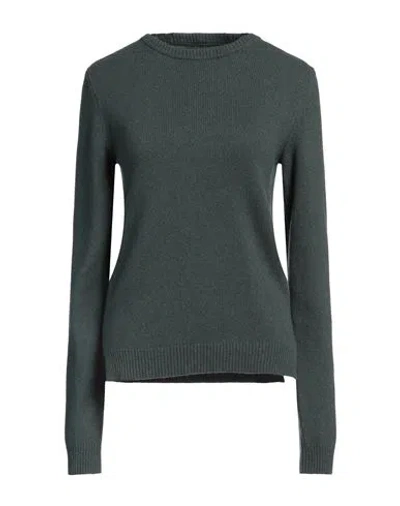 Rick Owens Woman Sweater Military Green Size S Cashmere, Wool In Green