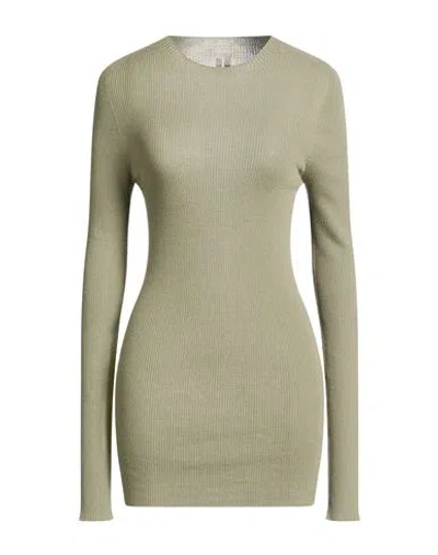 Rick Owens Woman Sweater Sage Green Size M Virgin Wool