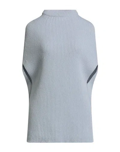 Rick Owens Woman Sweater Sky Blue Size S Virgin Wool
