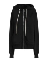 Rick Owens Champion X  Hoodie Sweatshirt Black In Black