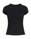 Rick Owens Woman T-shirt Black Size 4 Cotton In Black