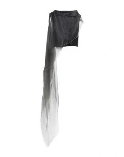 Rick Owens Woman T-shirt Black Size 6 Cotton